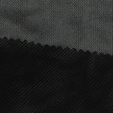 Polyester Stretch Mesh Fabric, 97 gsm, 156 cm — Black — photo 3