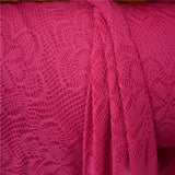 Magenta Floral Jacquard, Polyester — photo 3