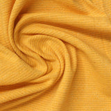 Yellow Horizontal-Stripe Knit, Poly-Viscose — photo 3
