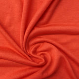 100% Viscose Jersey Knit Fabric, 140 gsm, 165 cm — Orange — photo 3
