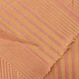 Orange Vertical-Stripe Rib Knit — photo 3