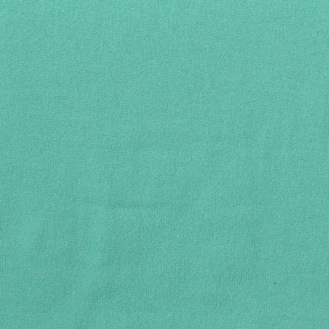 Brushed Polyester Stretch Milk Silk Knit Fabric, 140 gsm, 165 cm — Green