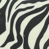 Black Zebra Ponte Knit, Poly-Viscose — photo 3