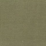 Olive Vertical-Chevron Rib Knit, Viscose — photo 3
