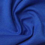 Brushed Polyester Cotton French Terry Fabric, 250 gsm, 172 cm — Blue — photo 3