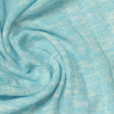 Light Blue Marl Rib Knit, Poly-Viscose — photo 3