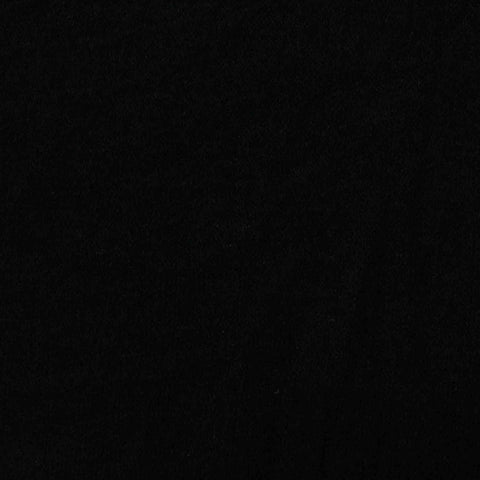 Chunky Knit Fabric, 261 gsm, 140 cm — Black