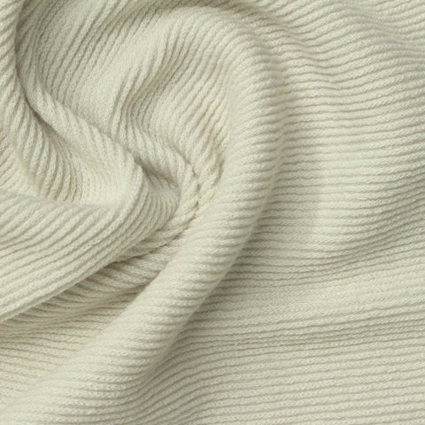 Polyester Viscose Stretch Knit Fabric, 260 gsm, 153 cm — Beige