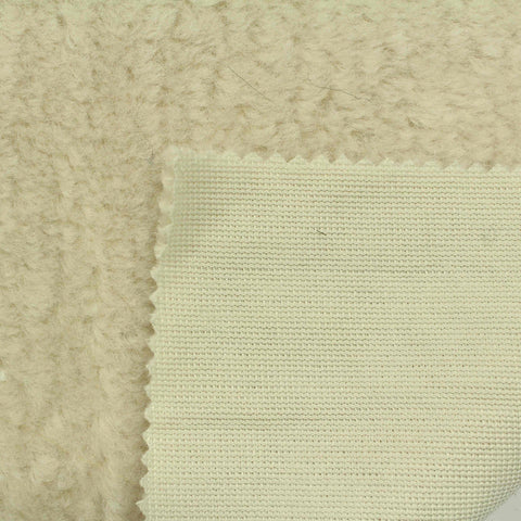 100% Polyester Knit Fabric, 510 gsm, 165 cm — Beige