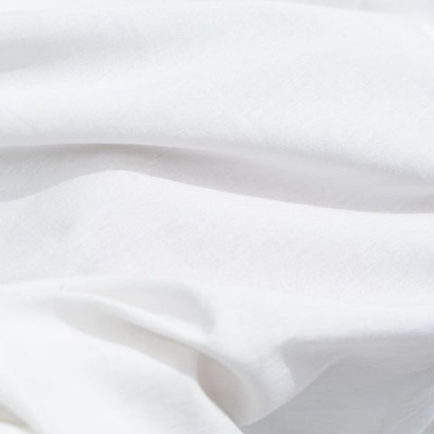 Nylon Cotton Poplin Fabric, 130 gsm, 145 cm — White