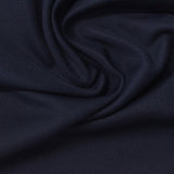 Cotton Nylon Piqué Knit Fabric, 190 gsm, 189 cm — Navy — photo 3