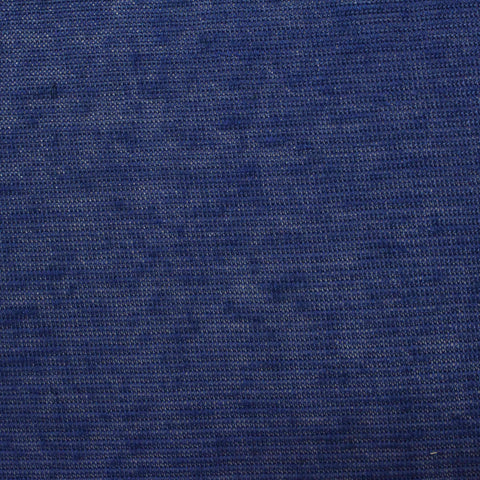 Viscose Polyester Chunky Knit Fabric, 105 gsm, 155 cm — Navy