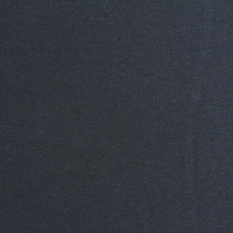 Cotton Tencel Lyocell Stretch Interlock Knit Fabric, 175 gsm, 160 cm — Navy