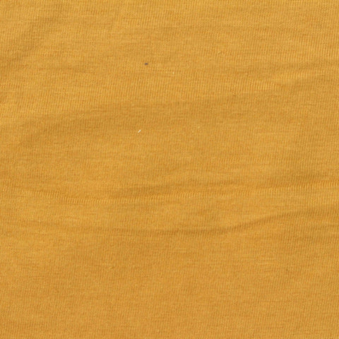 Cotton Stretch Jersey Knit Fabric, 170 gsm — Yellow