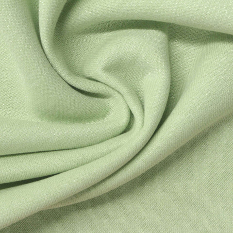Cotton Polyester French Terry Fabric, 280 gsm, 170 cm — Green