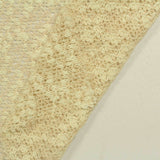 Cotton Polyester Chunky Knit Fabric, 165 gsm, 180 cm — Beige — photo 3