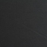 Viscose Nylon Stretch Ponte Knit Fabric, 210 gsm, 153 cm — Black — photo 3
