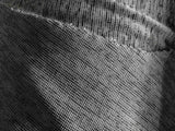 Dark Grey Marl Rib Knit, Polyester — photo 3