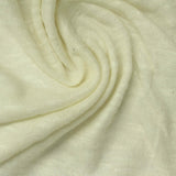 Pale Yellow Marl Jersey Knit, Viscose-Poly — photo 3