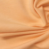Polyester Viscose Stretch Scuba Knit Fabric, 230 gsm, 152 cm — Orange — photo 3