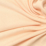 Polyester Stretch Chunky Knit Fabric, 200 gsm, 150 cm — Beige — photo 3