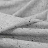 Grey Marl Jersey Knit, Cotton-Poly — photo 3