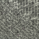 Black Heathered-Marl Rib Knit, Viscose-Poly — photo 3
