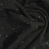 Black Marl Jersey Knit, Cotton — photo 3