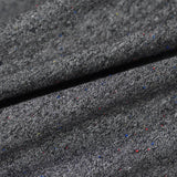Dark Grey Marl Jersey Knit, Cotton-Poly — photo 3