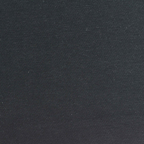 Black French Terry, Cotton