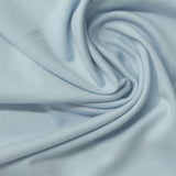 Brushed Polyester Stretch Milk Silk Knit Fabric, 280 gsm, 152 cm — Blue — photo 3