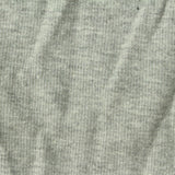 Light Grey Heather Interlock Knit, Cotton-Poly — photo 3