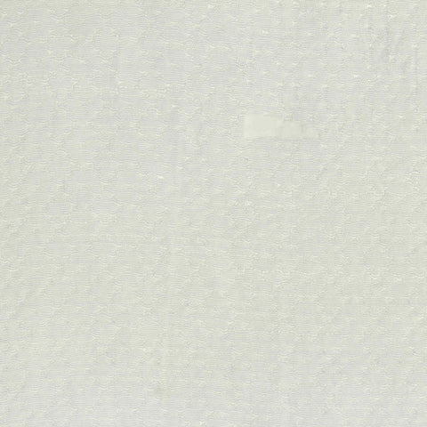 White Tone-on-Tone Jacquard, Viscose-Poly, 90 gsm