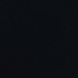 Black Rib Knit, Poly-Cotton — photo 3