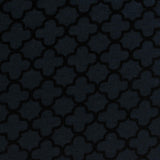 Dark Blue Tone-on-Tone Jacquard, Poly-Viscose — photo 3