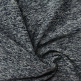 Light Grey Marl Jersey Knit, Polyester — photo 3