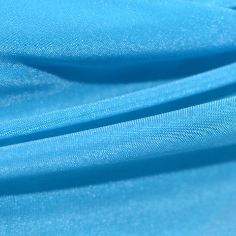 100% Polyester Knit Fabric, 85 gsm, 165 cm — Blue