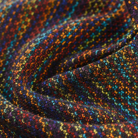 Black Marl Knit, Poly-Acrylic