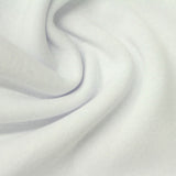 Brushed Cotton Polyester French Terry Fabric, 310 gsm, 170 cm — White — photo 3