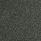 Dark Grey Heathered-Marl Rib Knit, Cotton — photo 3