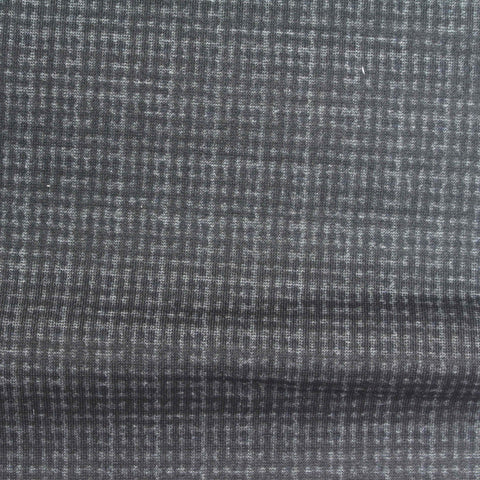 Dark Grey Grid Ponte Knit, Poly-Viscose
