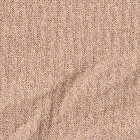 Rib Knit Fabric, 260 gsm, 165 cm — Pink, ref EF-241022