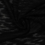 Black Marl Chunky Knit, Polyester — photo 3