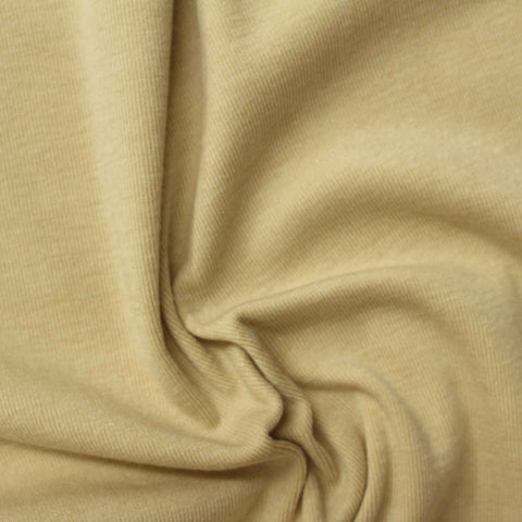 Light Beige Marl Rib Knit, Poly-Modal