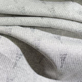 Grey Tone-on-Tone Jacquard, Poly-Viscose — photo 3