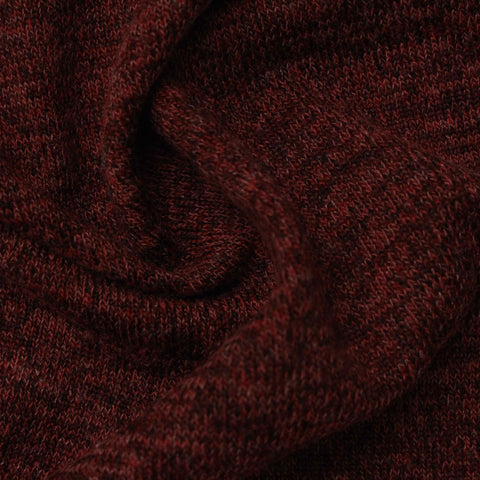 Polyester Viscose Stretch Jersey Knit Fabric, 240 gsm, 155 cm — Red