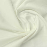 Cotton Stretch Jersey Knit Fabric, 180 gsm, 175 cm — White — photo 3