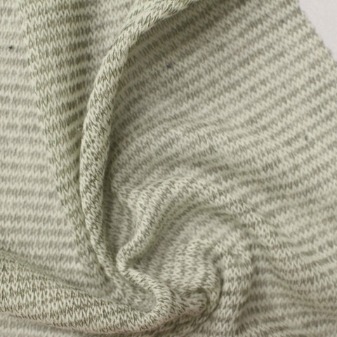 Light Grey Marl Chunky Knit, Poly-Cotton, 117 gsm