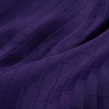 Purple Tone-on-Tone Square Jacquard, Polyester — photo 3