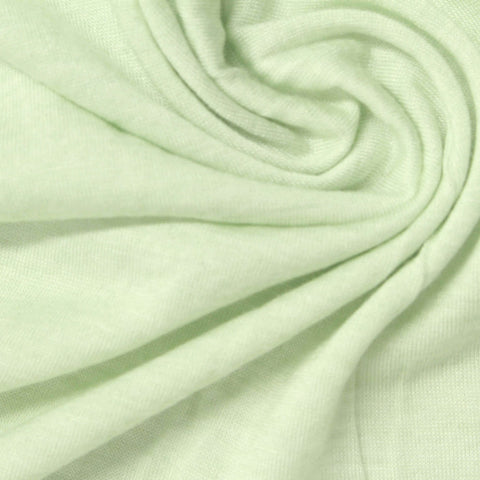 Viscose Wool Jersey Knit Fabric, 160 gsm, 170 cm — Green